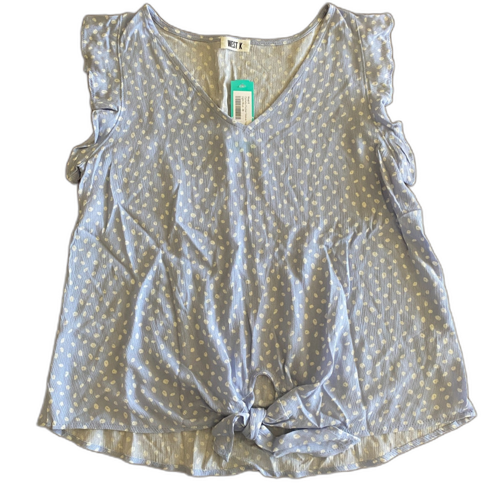 West K by Stitch Fix Polka Dot Blouse Women’s Medium